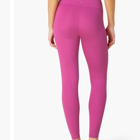 Beyond yoga Heather Rib High Waist Midi Legging pesoh - Picture 4 of 6